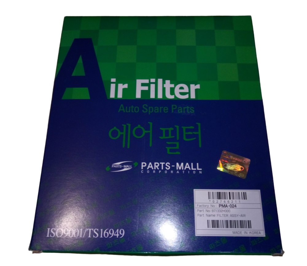 Фильтр салона "PARTS MALL" HYUNDAI ACCENT/VERNA PMA024