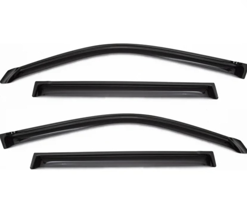 Дефлекторы окон ветровики ВАЗ 2190 AGAT самокл. 4 шт.