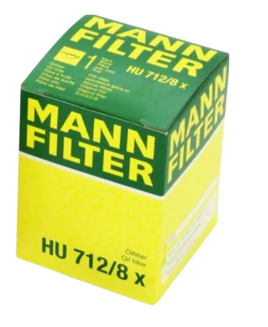 Фильтр масляный "MANN" OPEL Astra G Corsa B D HU712/8x