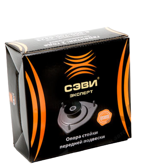 Опора передней стойки (люстра) ВАЗ 1118 эксперт с подшипником Сэви 1125