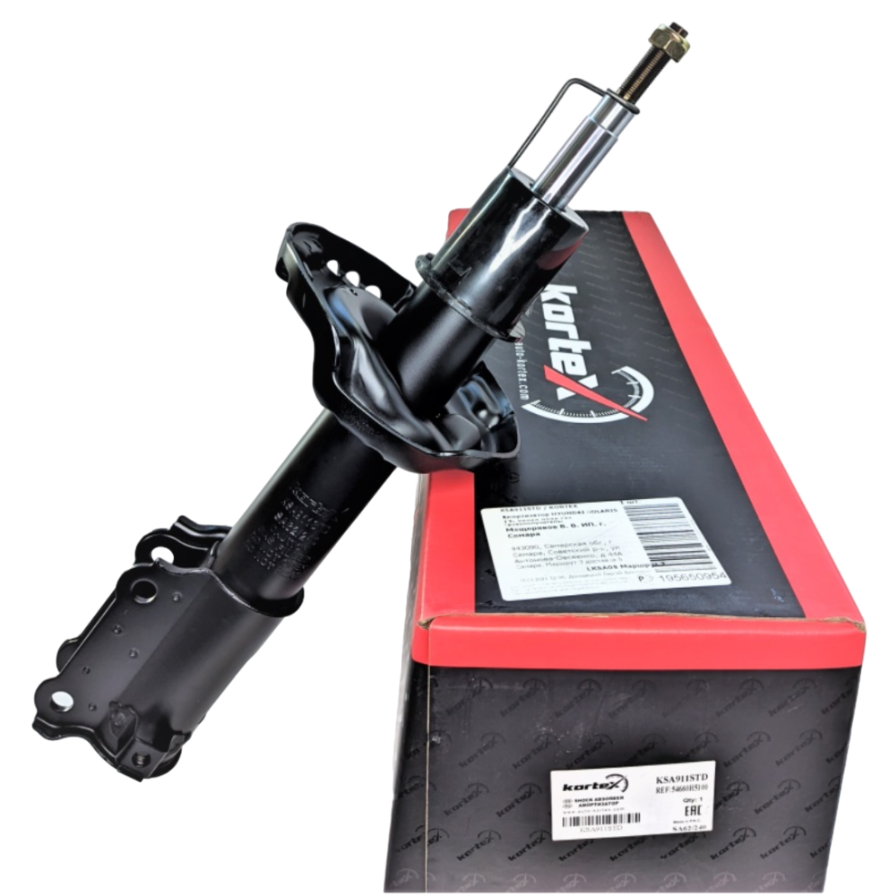 Амортизатор "KORTEX" HYUNDAI SOLARIS 17- перед.прав.газ. KSA911STD