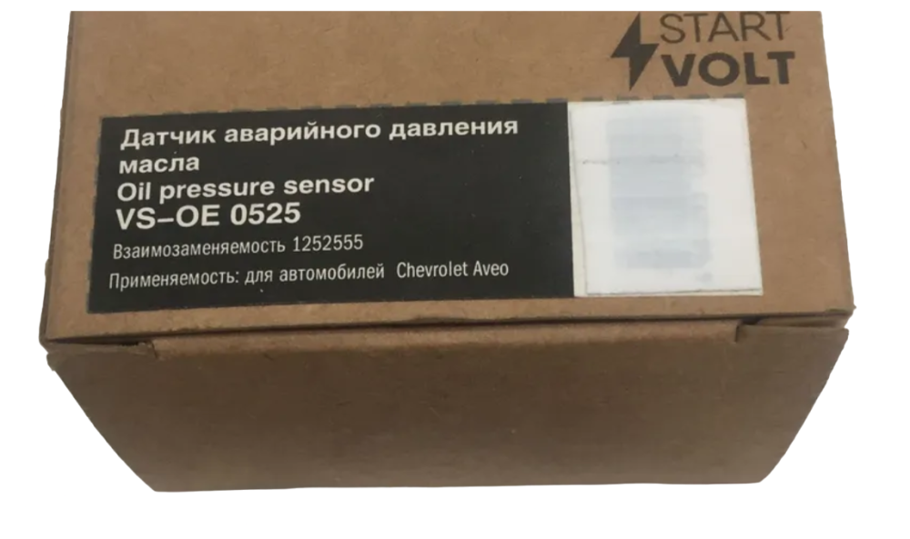 Датчик давления масла "STARTVOLT" Chevrolet Aveo T300 (11-)/Cruze VS-OE0525