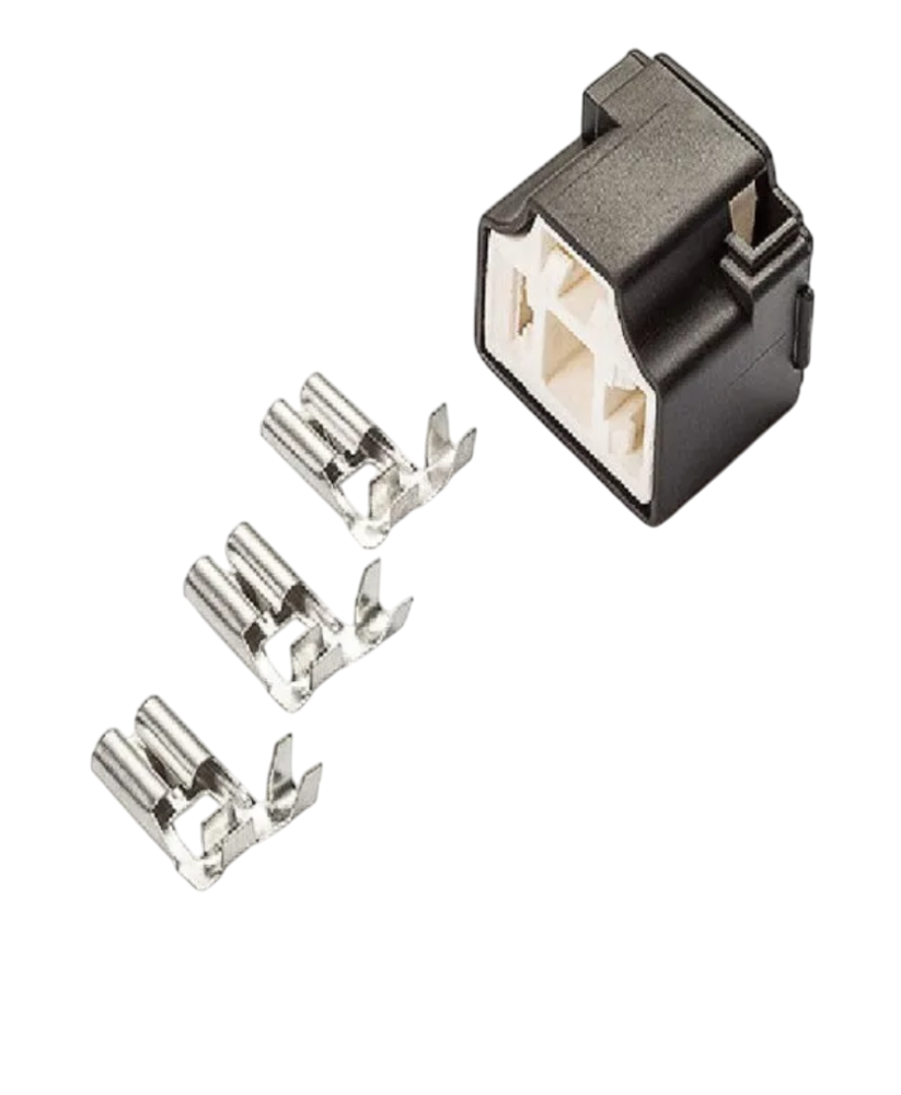 Разъем на лампу фары H4 с проводом керамический