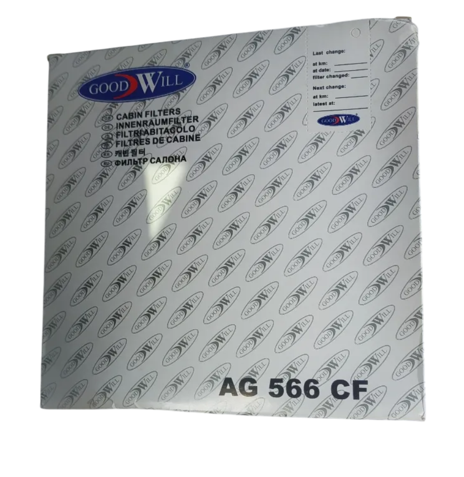 Фильтр салона "GOODWILL" TOYOTA Camry V30/YARIS/PRIUS/Lexus AG566CF