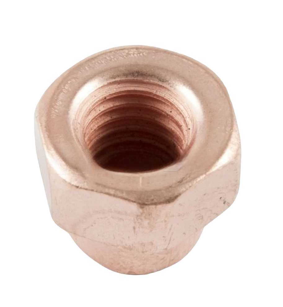 Гайка коллектора 2108/ОКА омедненная М8