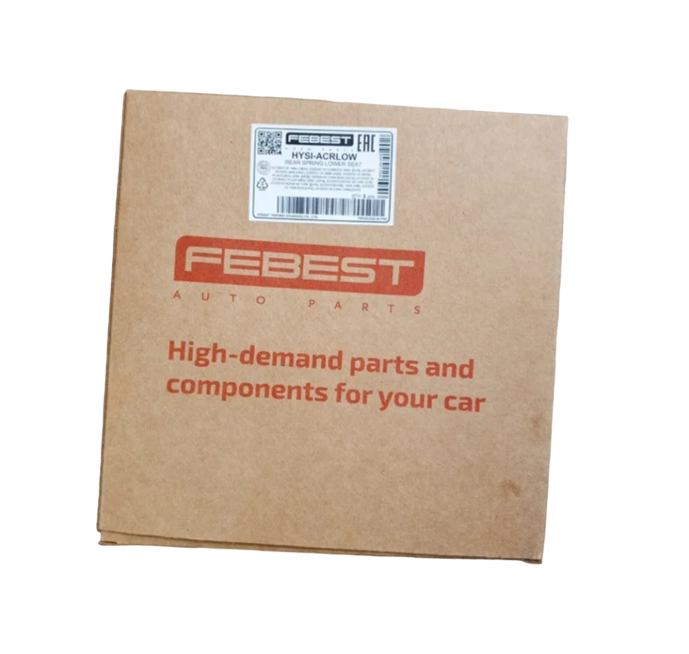 Проставка пружины "FEBEST" зад нижняя HYUNDAI ACCENT/VERNA 1999-2013 HYSI-ACRLOW