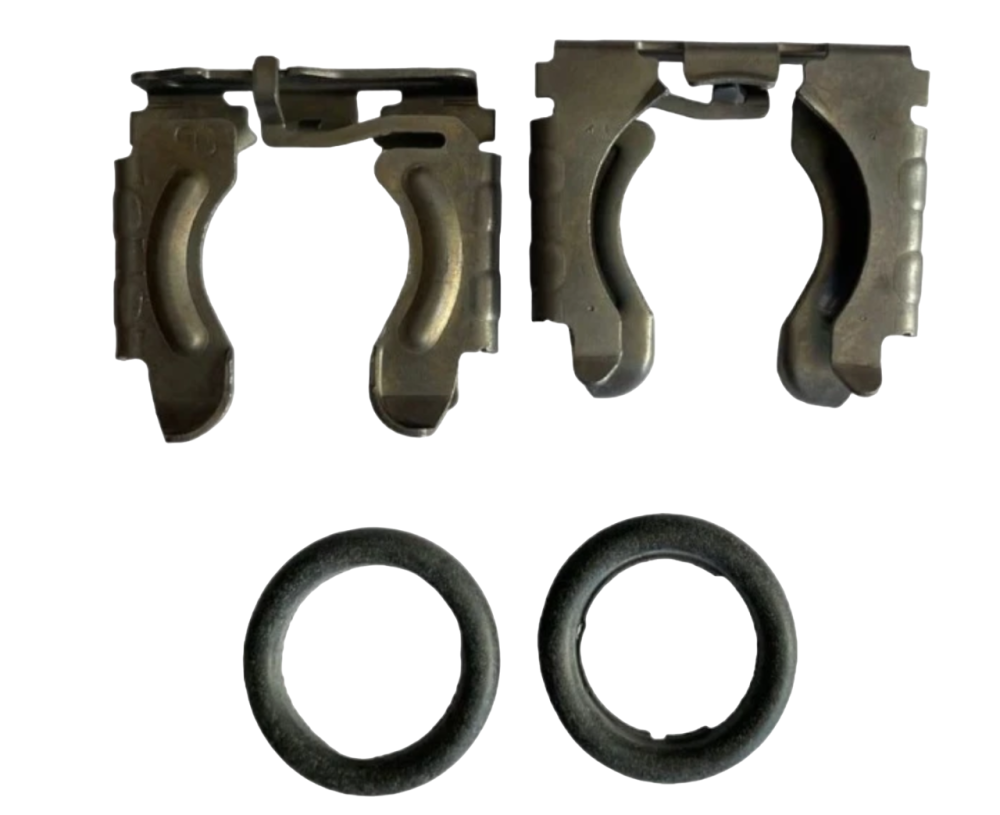 Ремкомплект подключения радиатора отопителя LADA Vesta, X-Ray, Largus фиксатор 2 шт., кольца 2 шт.