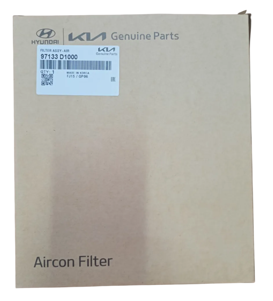 Фильтр салона "HYUNDAI" CRETA 16-/TUCSON 16-/ Solaris II 17- / KIA RIO 17- 97133D1000