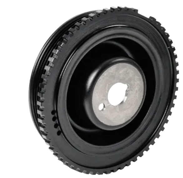 Шкив коленвала 2110 8 клап. SLON чугунный