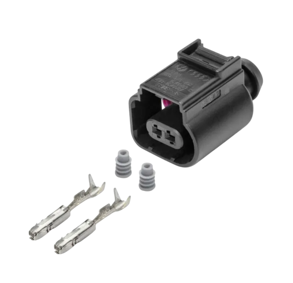 Разъем 2-х контактный к датчику детонации VAG, Ford, Hyundai, Kia Cargen AX6642S