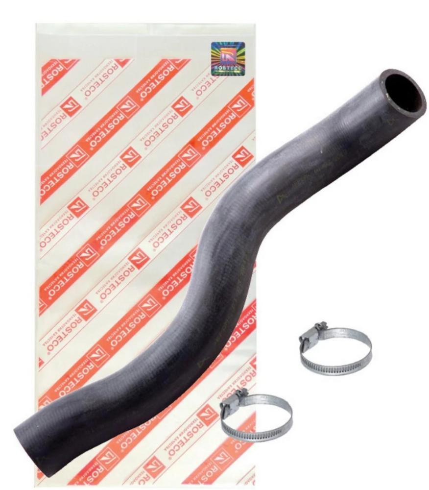 Патрубок системы охлаждения 21082 нижний Rosteco с хомутами