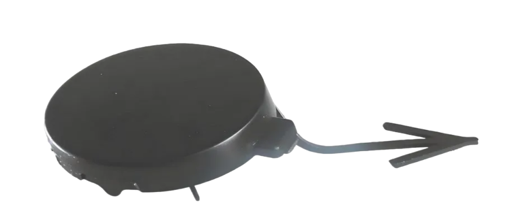 Заглушка в бампер VW POLO 15-20 4D под крюк