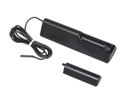 Термометр внутр./наруж. AIRLINE черный, с выносным датчиком