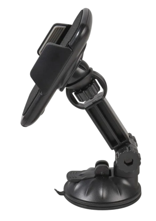 Держатель под смартфон/навигатор AIRLINE на лобовое стекло, на короткой штанге Универсал