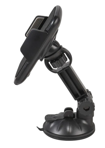 Держатель под смартфон/навигатор AIRLINE на лобовое стекло, на короткой штанге Универсал