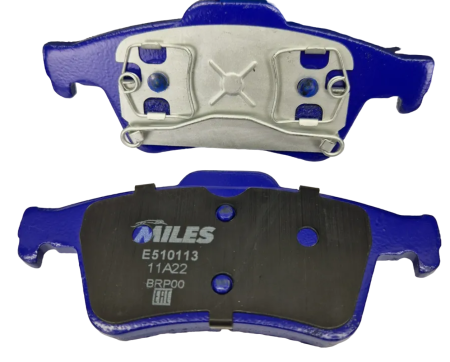 Колодки тормозные "MILES" задние NISSAN PRIMERA (P12) 02-/RENAULT LAGUNA 01- E510113