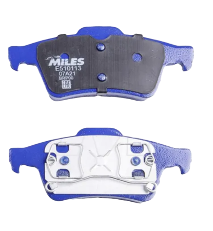 Колодки тормозные "MILES" задние NISSAN PRIMERA (P12) 02-/RENAULT LAGUNA 01- E510113