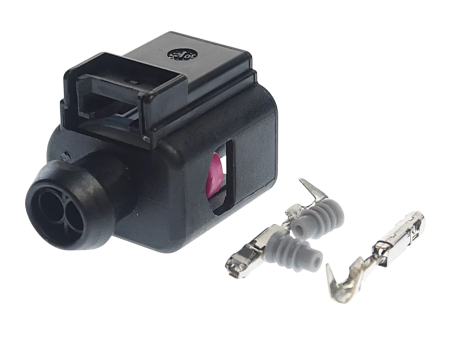 Разъем 2-х контактный к датчику детонации VAG, Ford, Hyundai, Kia Cargen AX6642S