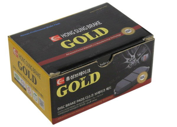 Колодки тормозные "HSB" передние  HYUNDAI H-1 Starex 2.5D 97-04, KIA Carnival HP1039