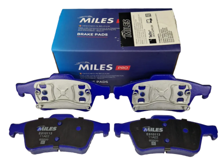 Колодки тормозные "MILES" задние NISSAN PRIMERA (P12) 02-/RENAULT LAGUNA 01- E510113