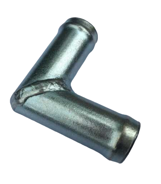 Переходник отопителя D=18 мм/16 мм металл (уголок)