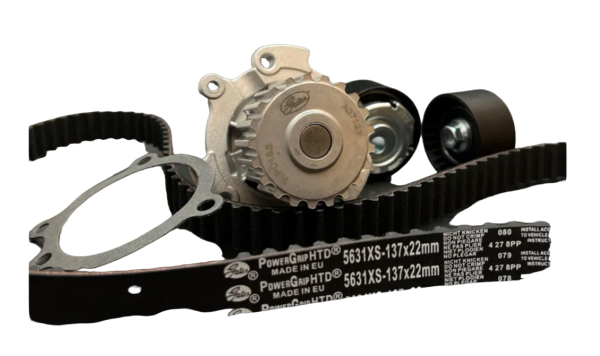 Ремкомплект привода ГРМ "GATES" с водяным насосом PowerGrip Kit KP15631XS-1 