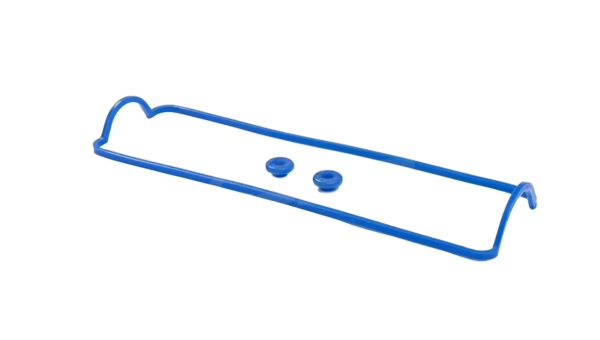 Ремкомплект клапанной крышки 2108 прокладка + 2 втулки силикон CS-20 СИНИЙ PROFI