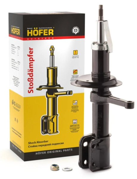 Стойка передней подвески "Hola" 2108 левая масло