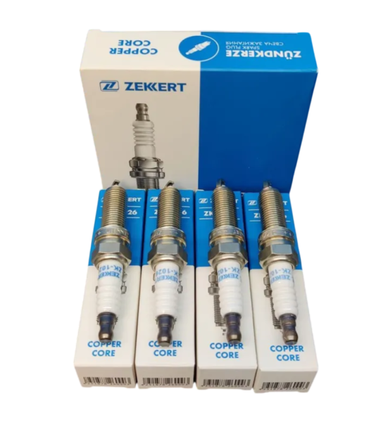 Свеча зажигания "ZEKKERT" Kia Rio III IV 11- Ceed I-III 06- Hyundai Solaris IV 10- Elantr ZK1026
