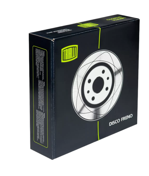 Диск тормозной 2112 R-14 вентилируемый TRIALLI Спорт, перфорированный