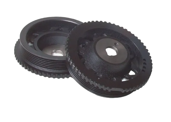 Шкив коленвала 2110 8 клап. SLON чугунный