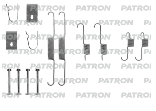 Ремкомплект для барабанных колодок "PATRON" Kia Sephia 92-01, Shuma 96-04 PSRK0047