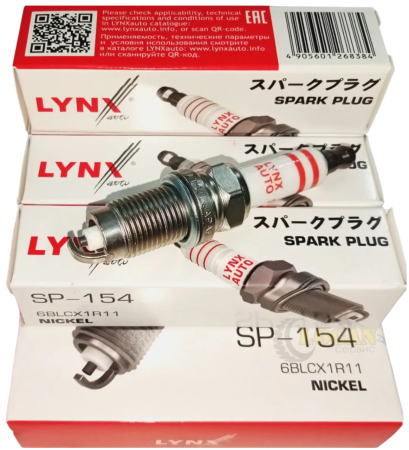 Свеча зажигания "LYNX" VW Polo 01- Skoda Rapid 12- SP-154