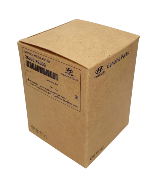 Фильтр масляный (картридж) "HYUNDAI/KIA" SANTA FE /SONATA 19-/KIA K5 26350-2S000