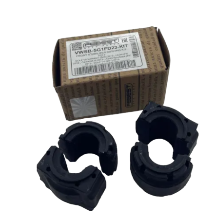 Втулка стабилизатора "FEBEST" половинка передн 23.2мм SKODA OCTAVIA VWSB-5G1FD23-KIT