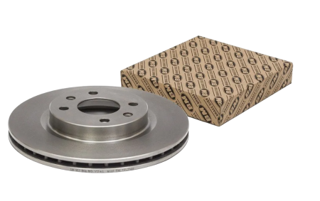 Диск тормозной "BM-Motorsport" передний вент D=259мм. RENAULT LOGAN/SANDERO BDV741