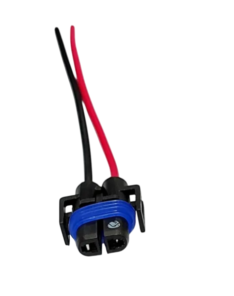 Колодка гнездовая под лампу Н8/Н11/Н27/2 2х-контактная с проводами Диалуч