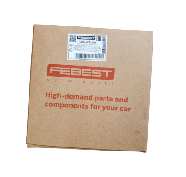Проставка пружины "FEBEST" зад нижняя HYUNDAI ACCENT/VERNA 1999-2013 HYSI-ACRLOW