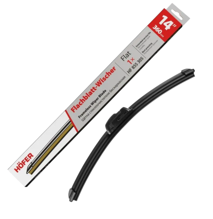 Щетка стеклоочистителя бескаркасная Hofer 14"/360 мм