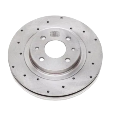 Диск тормозной 2112 R-14 вентилируемый TRIALLI Спорт, перфорированный