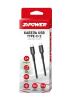 Кабель для телефона ZIPOWER USB Type-С×2, USB C – USB C , 1 м