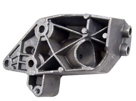 Кронштейн двигателя 2190 левый малый под трос. КПП