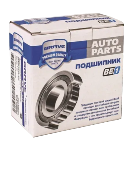 Подшипник ступицы "BRAVE" передней BR.BE.1.25 MITSUBISHI Lancer IX 03-, Outlander 03- {40х80х40} 