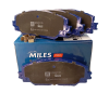 Колодки тормозные "MILES" передние  TOYOTA AURIS 1.4-1.6 07-/COROLLA 1.4 07-/RAV 4 06- E500135