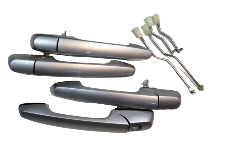 Ручка двери ВАЗ 2109, 2114-2115 евро без личинки снежная королева 4 шт. Тюн-Авто