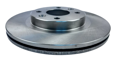 Диск тормозной "BM-Motorsport" передний вент D=259мм. RENAULT LOGAN/SANDERO BDV741