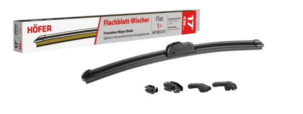 Щетка стеклоочистителя бескаркасная Hofer 17"/430 мм