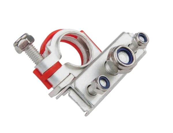 Клемма аккумулятора + Lada Vesta, X-Ray, Largus, Renault Duster Cargen трёхконтактная