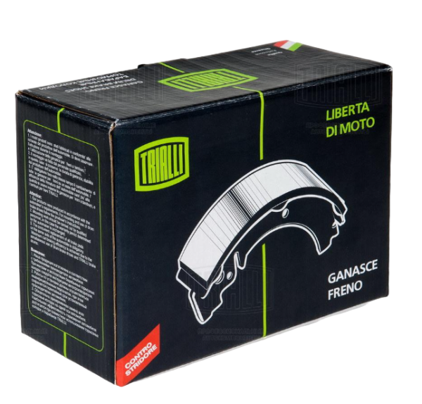 Колодки тормозные барабанные задние 2101 TRIALLI