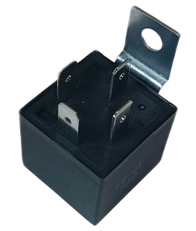 Реле стартера 2108, ГАЗ 4-х конт. универсальное 30А АвтоТрейд 752.3777-10АТ 12В с кронштейном